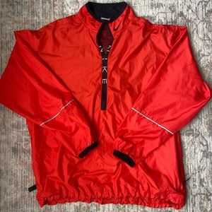 Nike Red Windbreaker Jacket